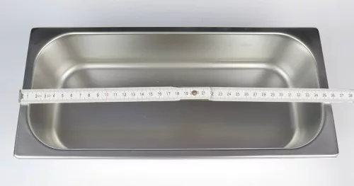 Fagylaltos tégely 360×165×80 mm rozsdamentes