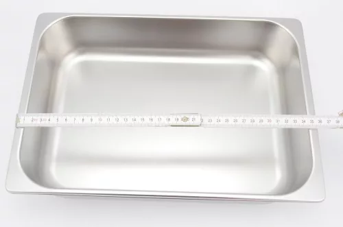 Fagylaltos tégely, 5 liter 360×250×80 mm rozsdamentes