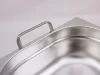 GN edény, 1/1 200 mm, 28 l, csúszófüllel, rozsdamentes