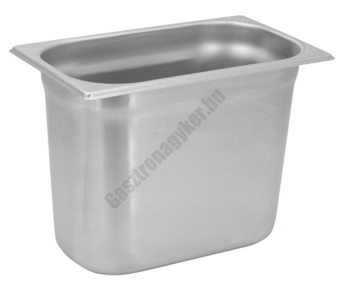 GN edény, 1/4 200 mm, 5,5 l, rozsdamentes