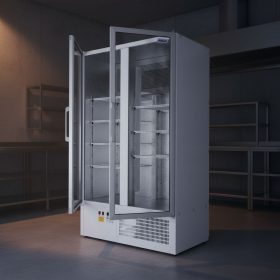   Két üvegajtós hűtővitrin több színben bruttó, 850 literes