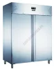 Kétajtós rozsdamentes hűtőszekrény 1300 l, KH-GN1410TN