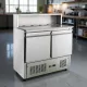 Pizzaelőkészítő asztal 240 liter (salátahűtő betéttel) KH-PS900