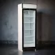 Üvegajtós hűtővitrin 345 liter