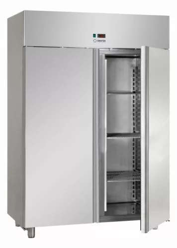 Teleajtós fagyasztó, rozsdamentes külső-belső, nettó 1300 liter AF14PKMBT
