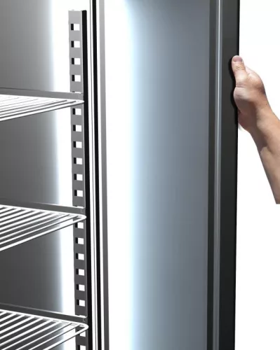 Teleajtós fagyasztó, rozsdamentes külső-belső, nettó 1300 liter AF14PKMBT