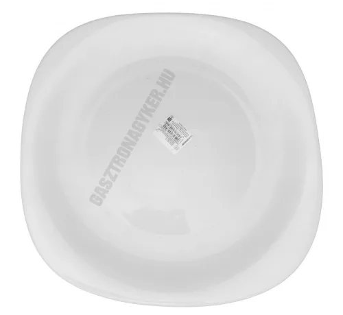 Parma fehér tál, 31x31 cm, opál üveg