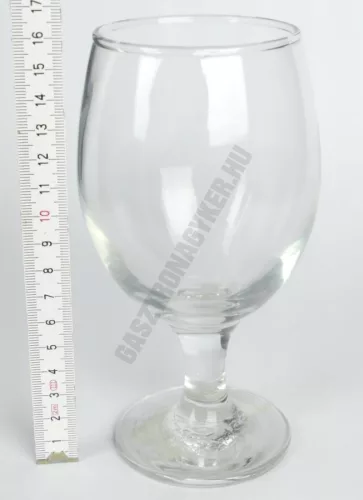 Kouros söröspohár, 390 ml, talpas, üveg