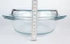 Simax Hőálló jénai tál fedővel kerek 1,5+0,6 liter