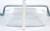 Simax hőálló jénai sütőtál fedővel szögletes, 2,8 liter+2 liter