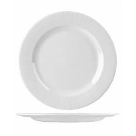   Bamboo lapostányér, 30,5 cm, peremes alj, porcelán, Churchill