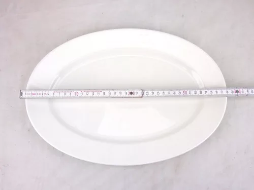 Banquet ovális sültes tál, 38 cm, porcelán, Rak