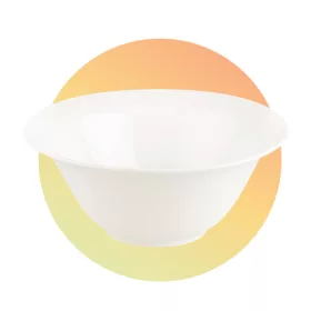 Banquet salátástál, 2 l, 25 cm, porcelán, Rak