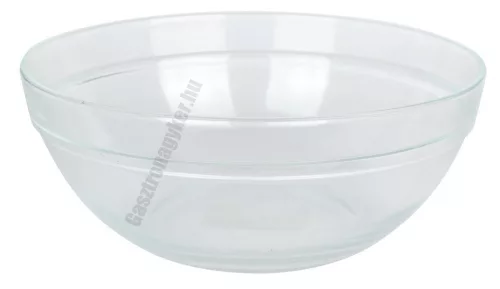 Empilable tál, 23 cm, 2,8 l, üveg, sorolható