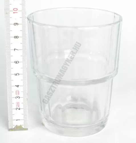 Norvege vizespohár 250 ml sorolható, üveg, szilánkmentes törés