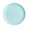 Diwali Light Turquoise lapostányér, 27 cm, türkiz, üveg