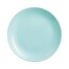 Diwali Light Turquoise lapostányér, 19 cm, türkiz, üveg