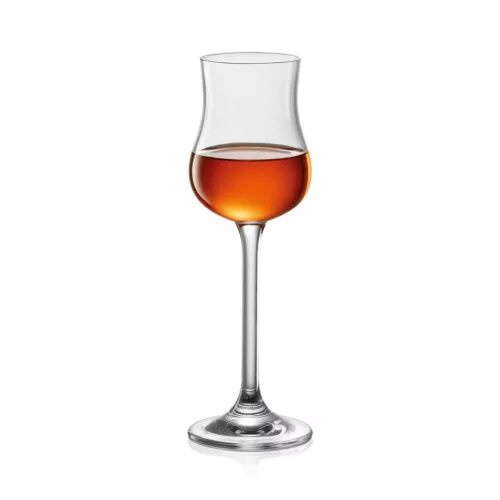 Charlie grappa, pálinkáspohár, 110 ml, kristályüveg
