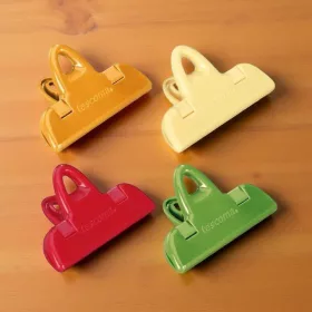 Zacskózáró csipesz, 7 cm, 4 db/csomag, Presto