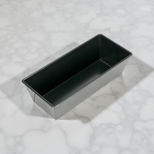Püspökkenyér-tortaforma, téglalap, 26×11×7 cm, Delícia