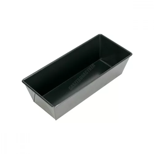 Püspökkenyér-tortaforma, téglalap, 26×11×7 cm, Delícia