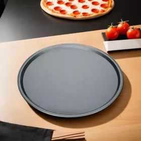 Pizzaforma, 32 cm, tapadásmentes, Delícia