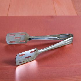 Süteményes csipesz, 20×4 cm, rozsdamentes