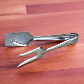 Villáskanál csipesz, 21×4 cm, rozsdamentes