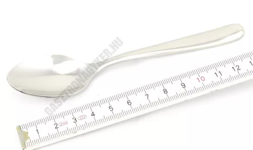 Firenze teáskanál 2,5 mm rozsdamentes