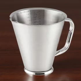 Mérőkancsó, mértékjeles, 2 liter, rozsdamentes