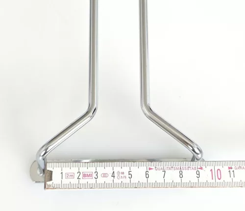 Pohártartó sín, 41,5 cm, króm