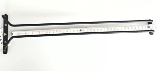 Pohártartó sín, 41,5 cm, porszórt fekete, rozsdamentes