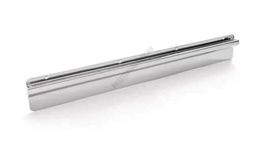 Blokktartó sín, 30×8 cm, rozsdamentes