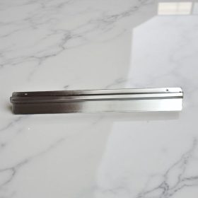 Blokktartó sín, 60×8 cm, rozsdamentes