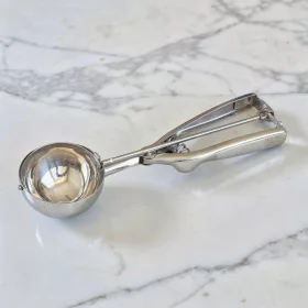 Fagylaltadagoló kanál, 6,5 cm, 100 ml, rozsdamentes