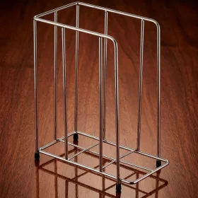 Szalvétatartó, 20×11×24,5 cm, rozsdamentes