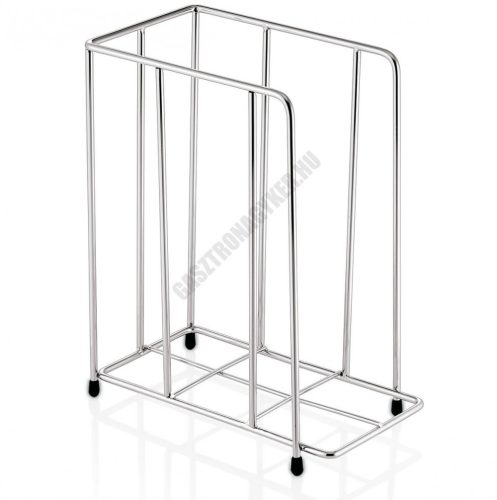 Szalvétatartó, 20×11×24,5 cm, rozsdamentes