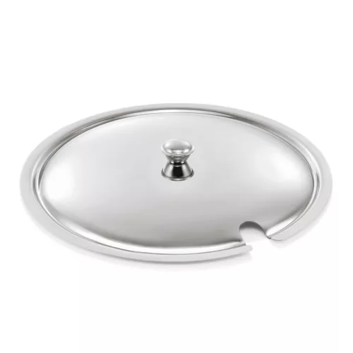 Fedő kanálkivágással, a W-1475450 cikkszámú levestálhoz, 29 cm, rozsdamentes