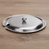 Fedő kanálkivágással, a W-1477400 cikkszámú levestálhoz, 22,5 cm, rozsdamentes