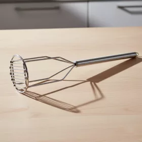 Burgonyatörő, kerek, 62 cm, rozsdamentes