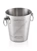 Pezsgősvödör, 3,7 l, 19×20 cm, alumínium