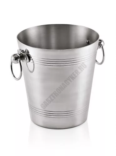 Pezsgősvödör, 3,7 l, 19×20 cm, alumínium