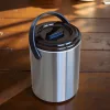 Jégvödör, duplafalú, 2,2 l, rozsdamentes