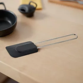 Spatula, fekete, 28 cm, szilikon