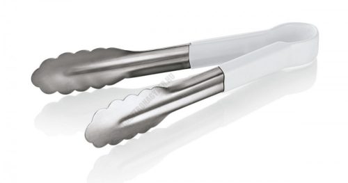 Csipesz, univerzális, 24 cm, fehér (pékáru, sajt), (HACCP)