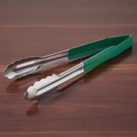 Csipesz, univerzális, 24 cm, zöld (zöldség), (HACCP)