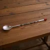 Koktélkanál csavart nyéllel, 28,5 cm, rozsdamentes