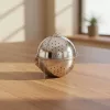 Fűszerlabda, rizsfőző golyó, 14 cm, rozsdamentes