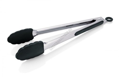 Csipesz, univerzális, szilikonos fejjel, 30 cm, rozsdamentes