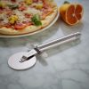 Pizzaszeletelő, 20 cm, 6,5 cm kerék átmérő, rozsdamentes